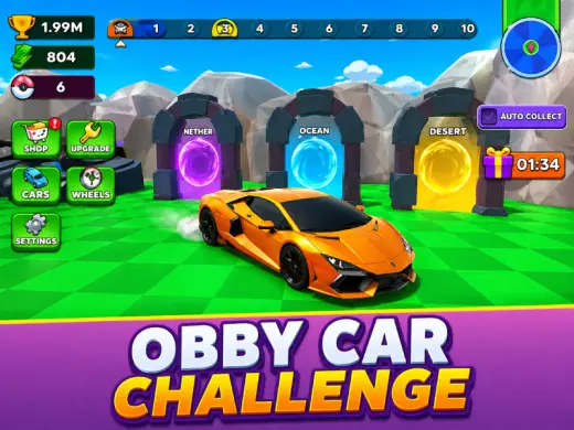 Obby Car Challenge: Drive